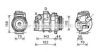 AVA QUALITY COOLING BWK424 Compressor, air conditioning